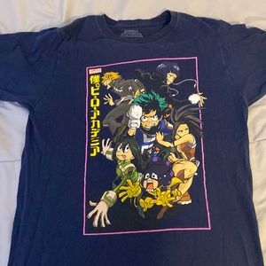Powerful Style: Men's My Hero Academia Shirt in Size M – Embrace Your Inner Hero
